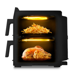 Tefal Easy Fry Crispy Stack, 10 л, 2700  Вт, черный - Аэрогриль