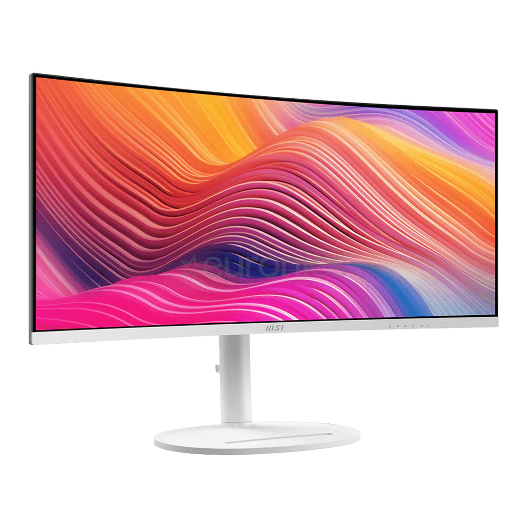 MSI Modern MD342CQPW, 34'', UWQHD, 120Hz, USB-C, Curved, white - Monitor