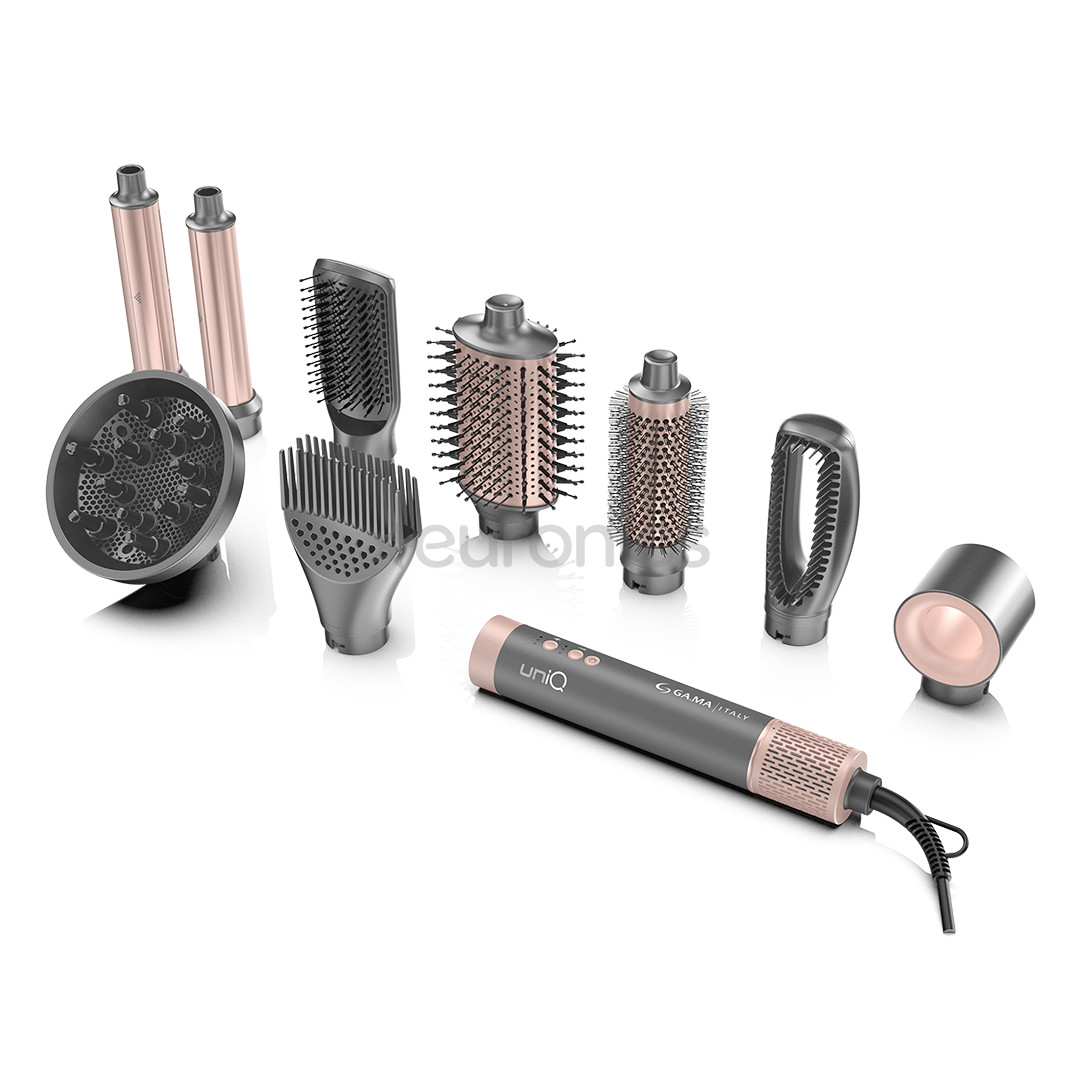 GA.MA uniQ Flow, 1550 W, grey/pink - Multistyler