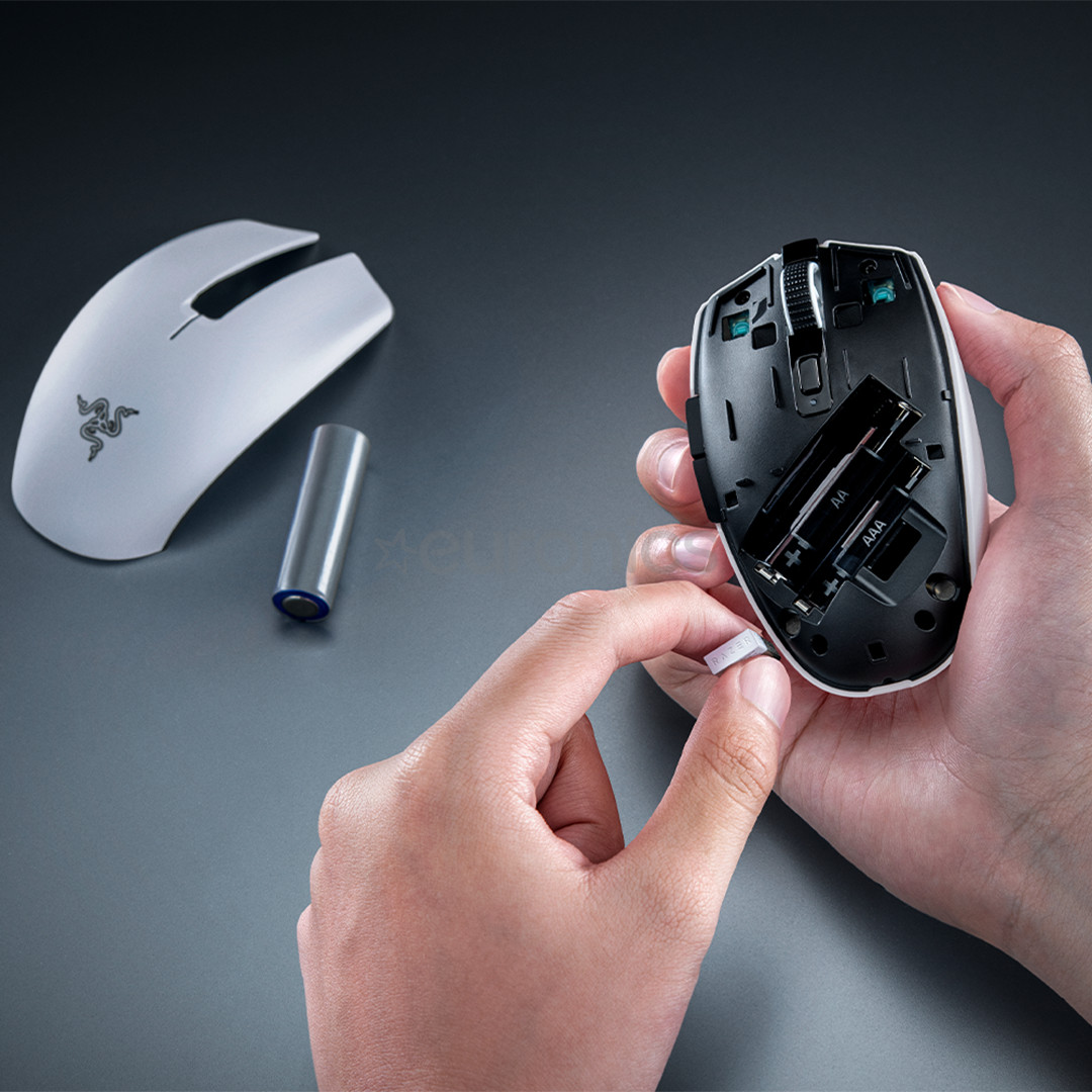 Razer Orochi V2 (2026), valge - Juhtmevaba hiir