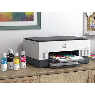 HP Smart Tank 670 Duplex, valge / hall - Multifunktsionaalne värvi- tindiprinter
