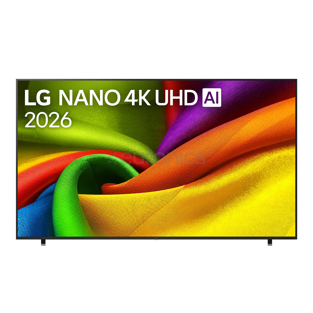 LG NANO AI NU90, 98'', 4K UHD, LED LCD, black - TV