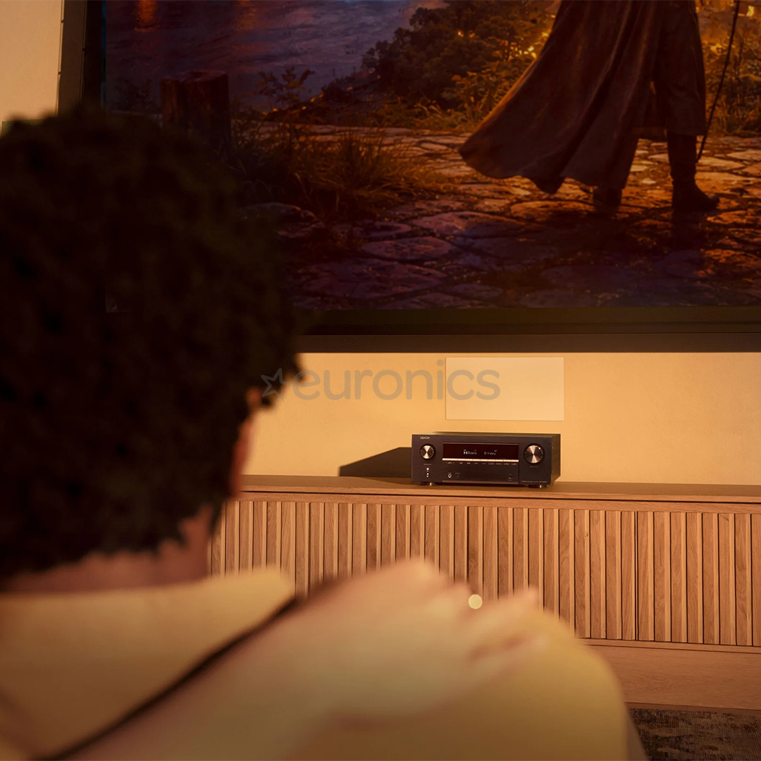 Denon AVC-X3900H, 9.4, 4K/8K, черный -Ресивер