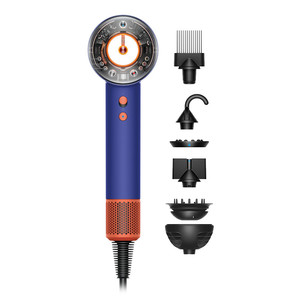 Dyson Supersonic Nural Vinca Blue/Topaz, 1600 W, sinine/oranž - Föön