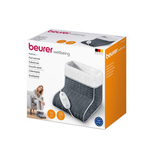 Beurer, grey/white - Footwarmer