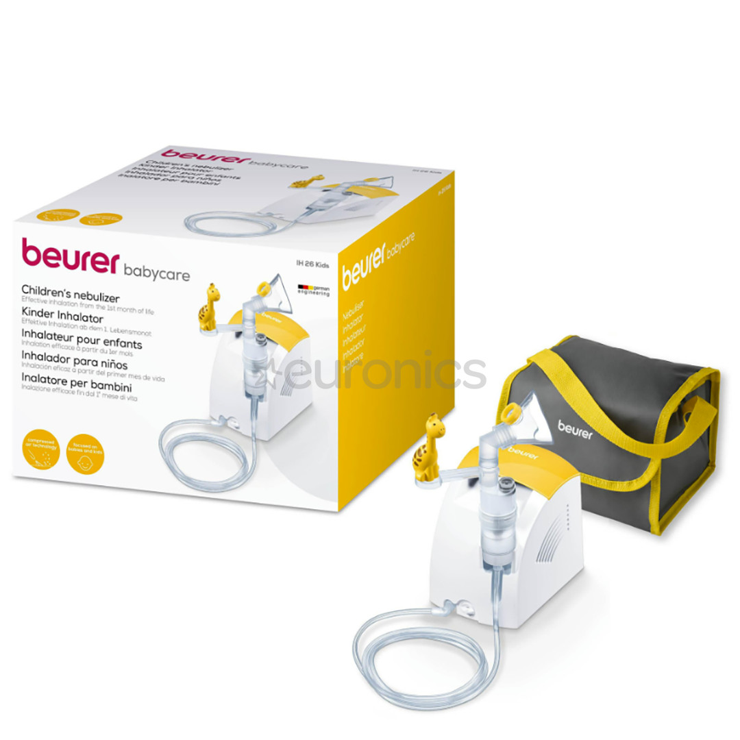 Beurer IH26 Kids, белый/желтый - Детский ингалятор
