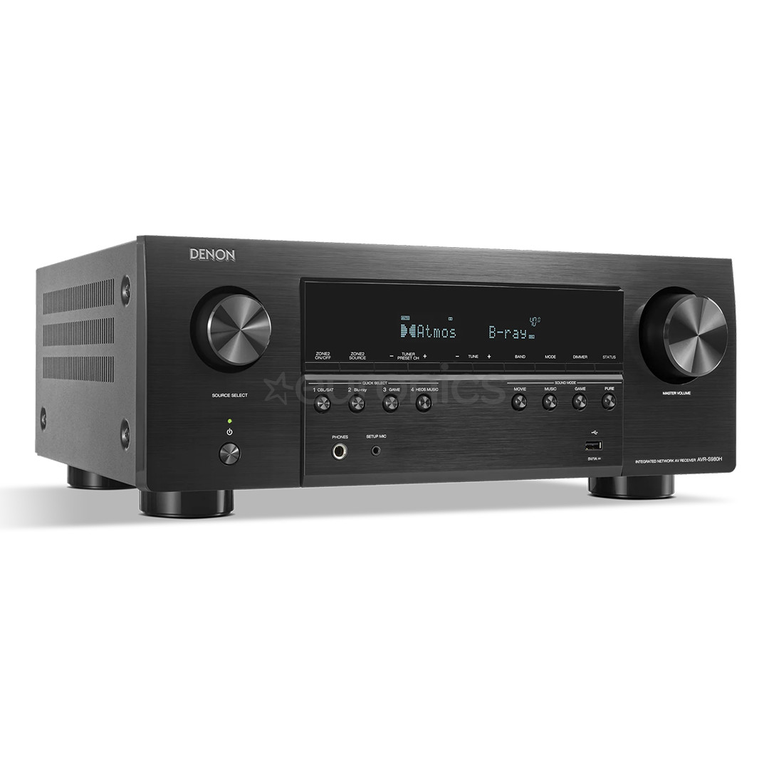 Denon AVR-S980H, 7.2, 4K/8K, must - Ressiiver