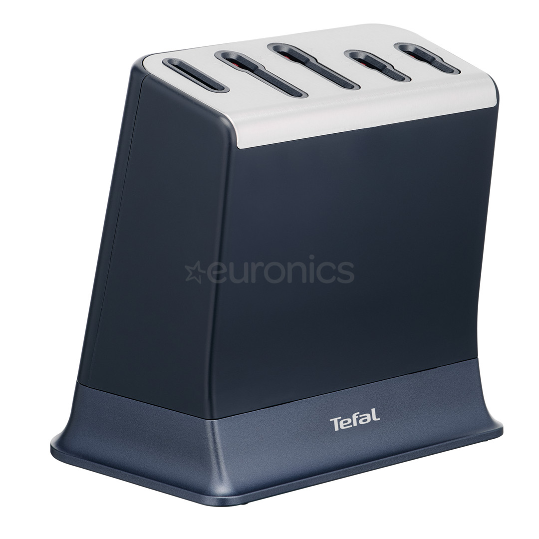 Tefal EverSharp, 5-osaline, roostevaba teras - Nugade komplekt ja noaplokk