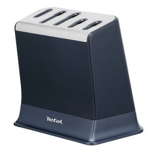 Tefal EverSharp, 5-osaline, roostevaba teras - Nugade komplekt ja noaplokk