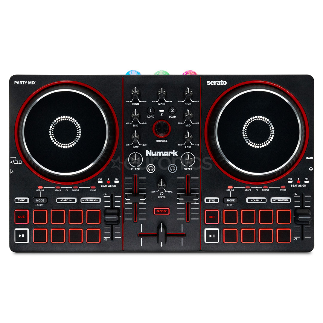 Numark PartyMix III, must - DJ kontroller PARTYMIXIII
