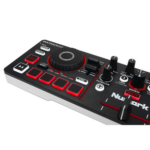 Numark MixTrack Go, must - DJ kontroller