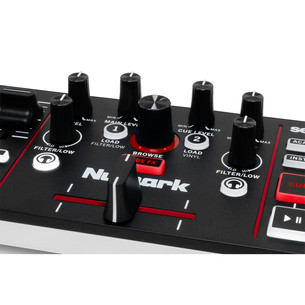 Numark MixTrack Go, must - DJ kontroller