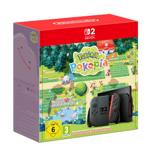 Nintendo Switch 2 Pokemon Pokopia Bundle, must - Mängukonsooli komplekt