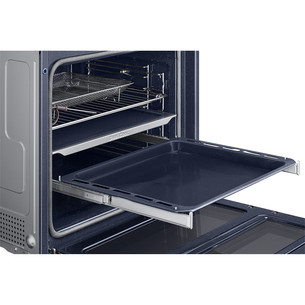 Samsung Dual Cook, pürolüütiline puhastus, 76 L, must - Integreeritav ahi