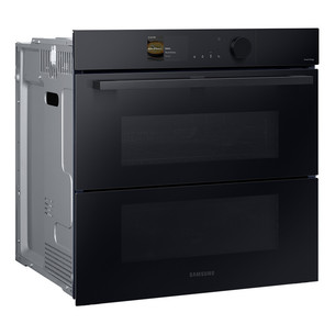 Samsung Dual Cook, pürolüütiline puhastus, 76 L, must - Integreeritav ahi