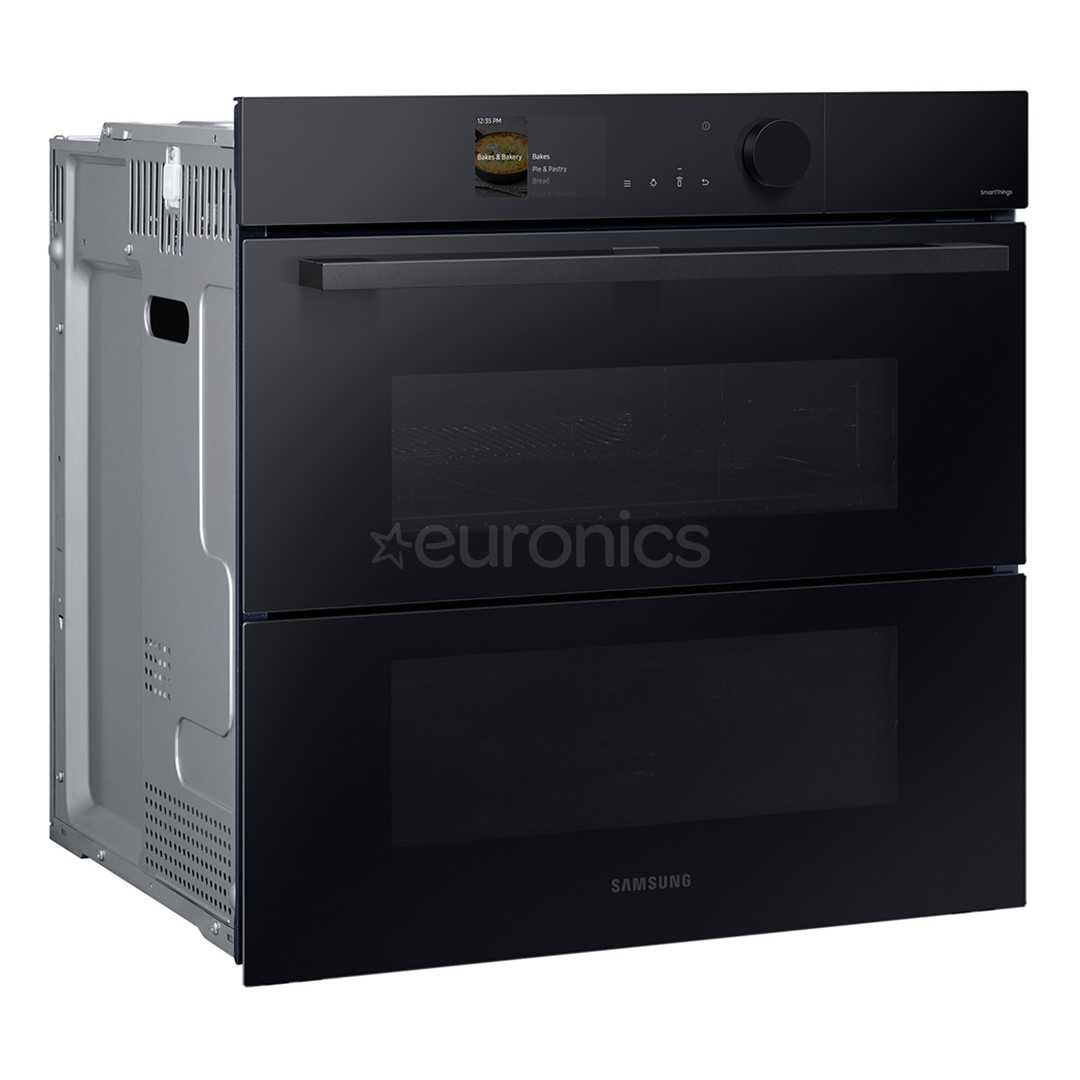 Samsung Dual Cook, pürolüütiline puhastus, 76 L, must - Integreeritav ahi