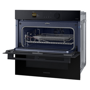 Samsung Dual Cook, pürolüütiline puhastus, 76 L, must - Integreeritav ahi
