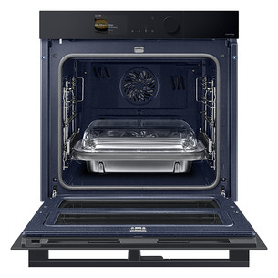Samsung Dual Cook, pürolüütiline puhastus, 76 L, must - Integreeritav ahi