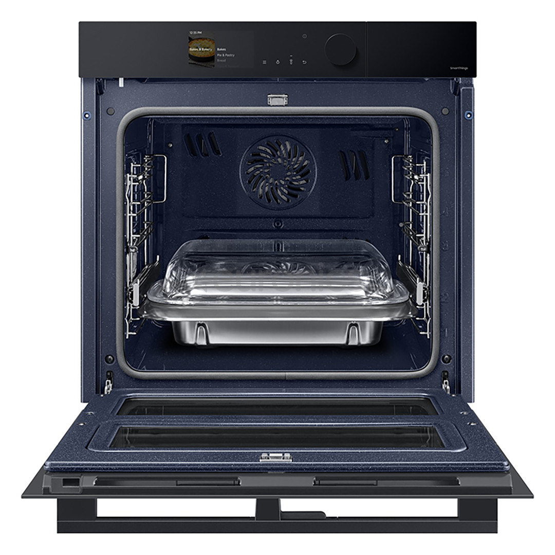 Samsung Dual Cook, pürolüütiline puhastus, 76 L, must - Integreeritav ahi