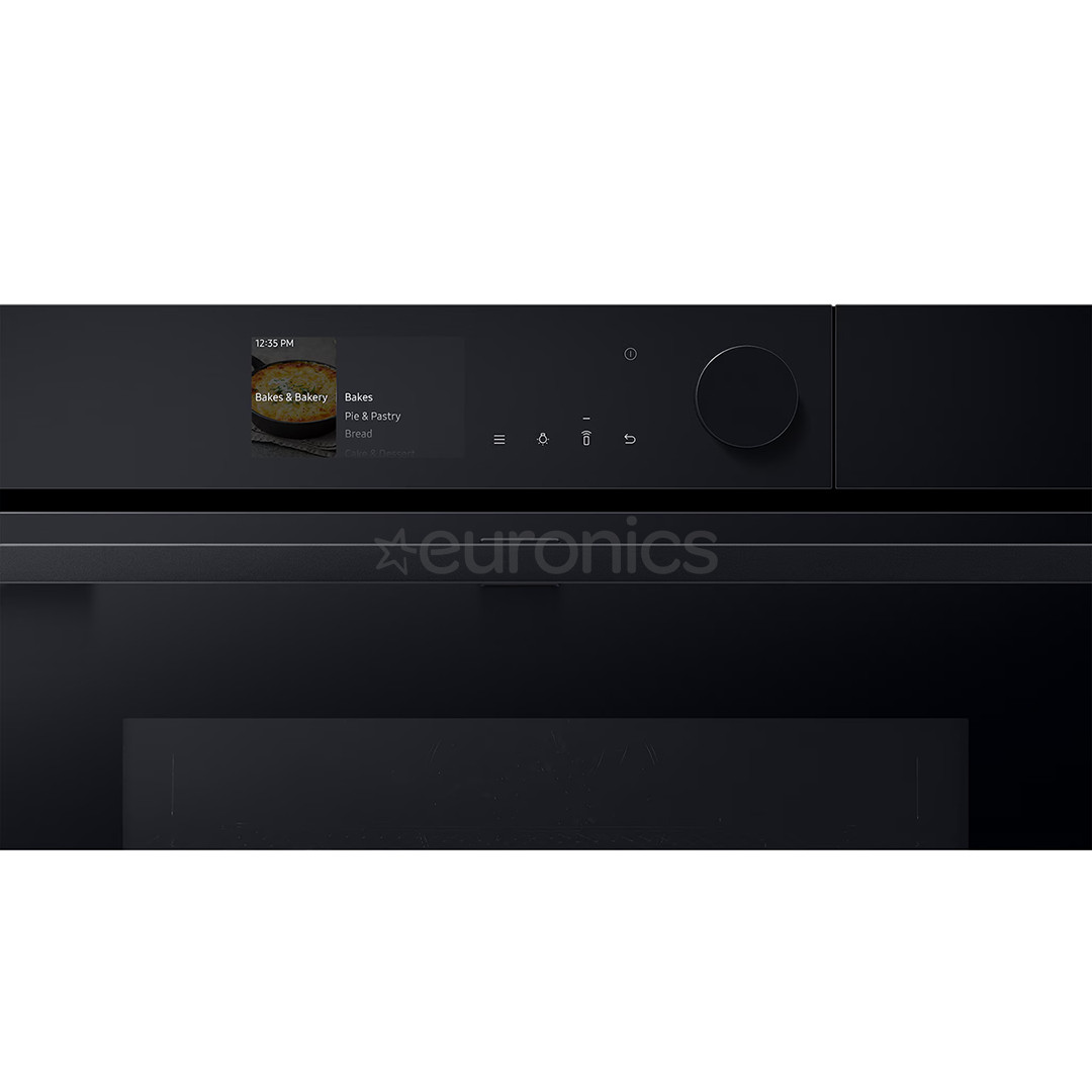 Samsung Dual Cook, pürolüütiline puhastus, 76 L, must - Integreeritav ahi