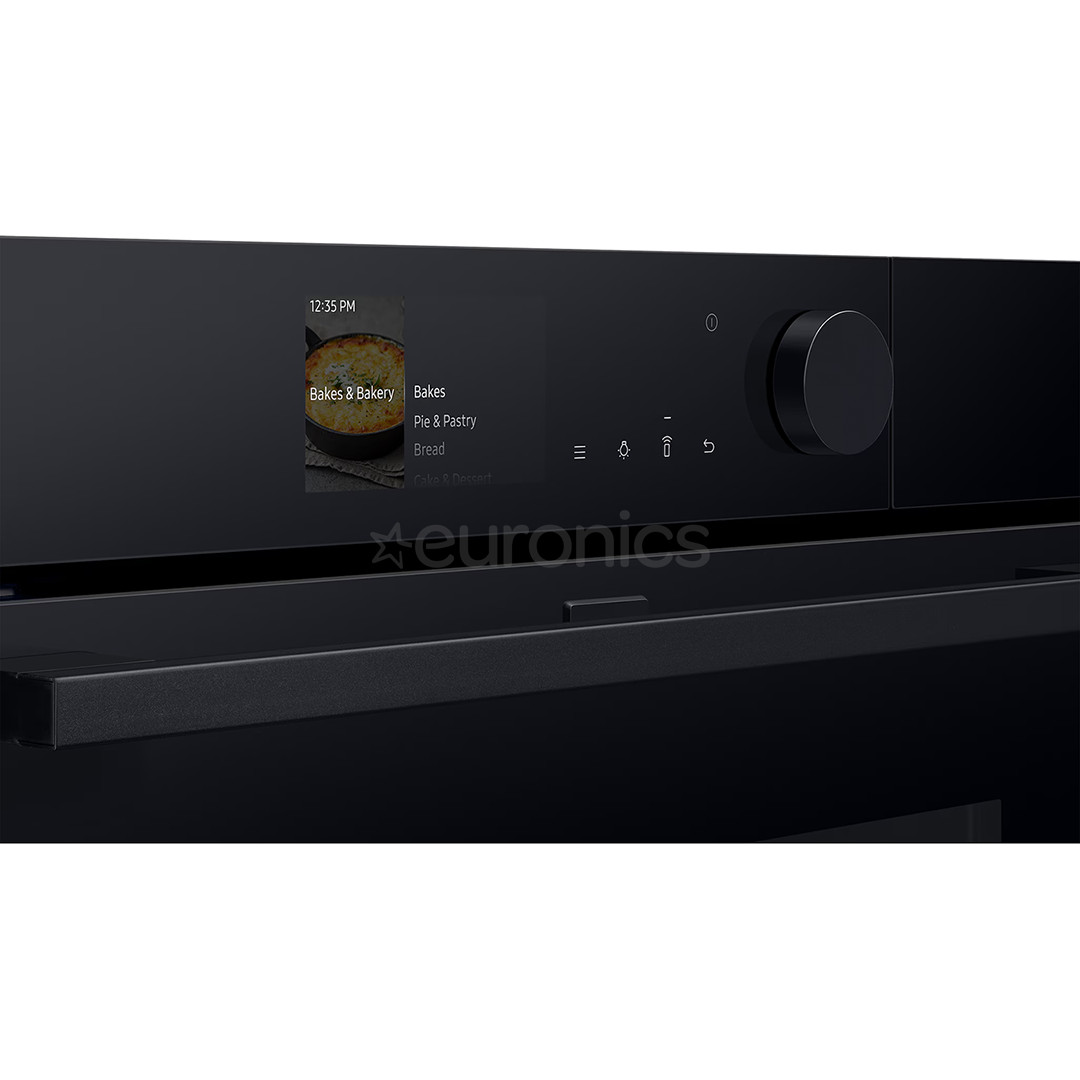 Samsung Dual Cook, pürolüütiline puhastus, 76 L, must - Integreeritav ahi