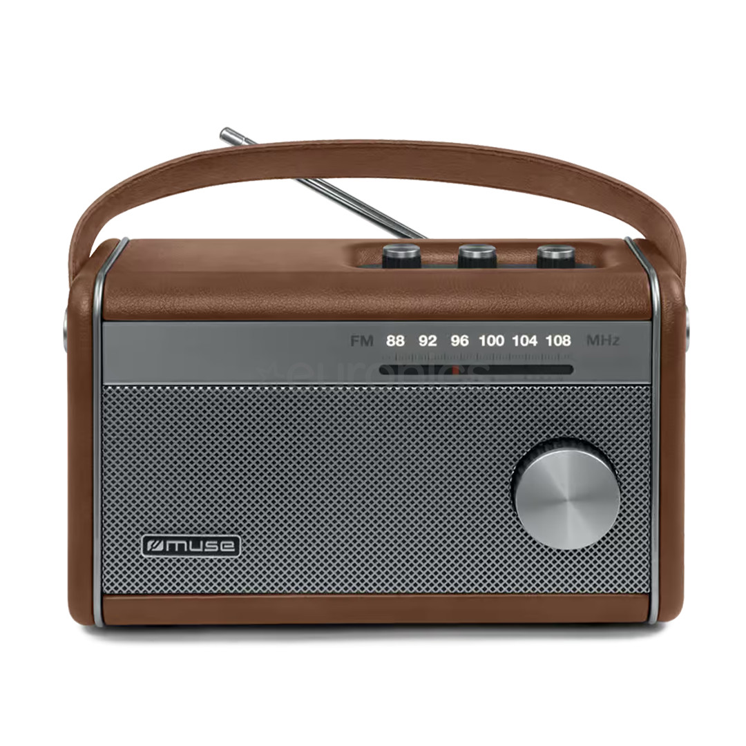 Muse M-098 BR, Bluetooth, pruun - Kaasaskantav raadio