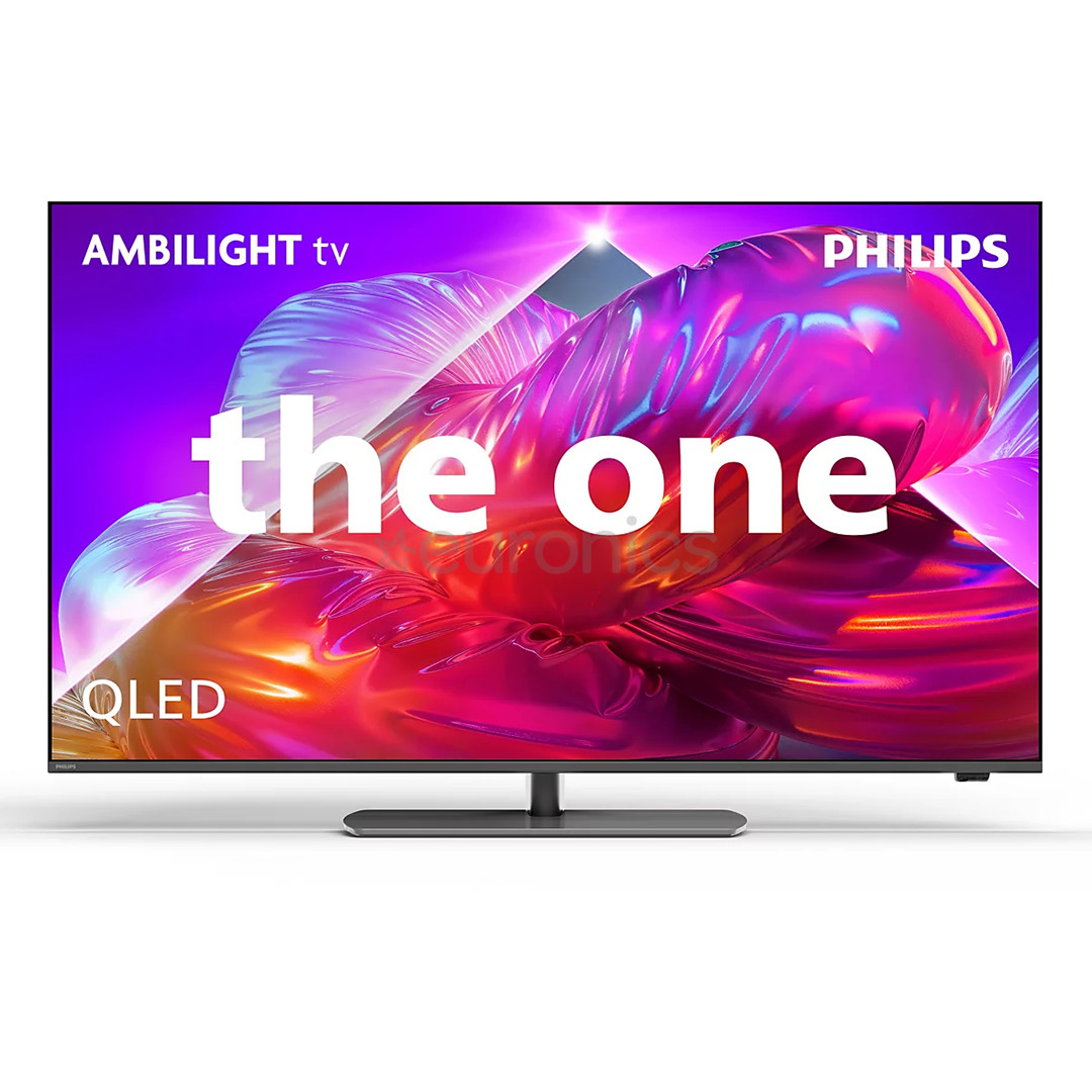Philips The One PQS9011, 50'', 4K UHD, QLED, black - TV 50PQS9011/12
