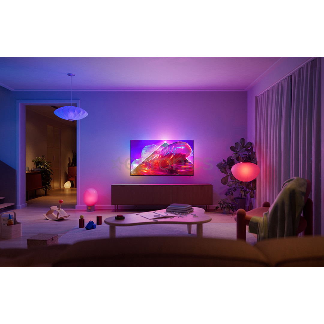 Philips The One PQS9011, 50'', 4K UHD, QLED, black - TV