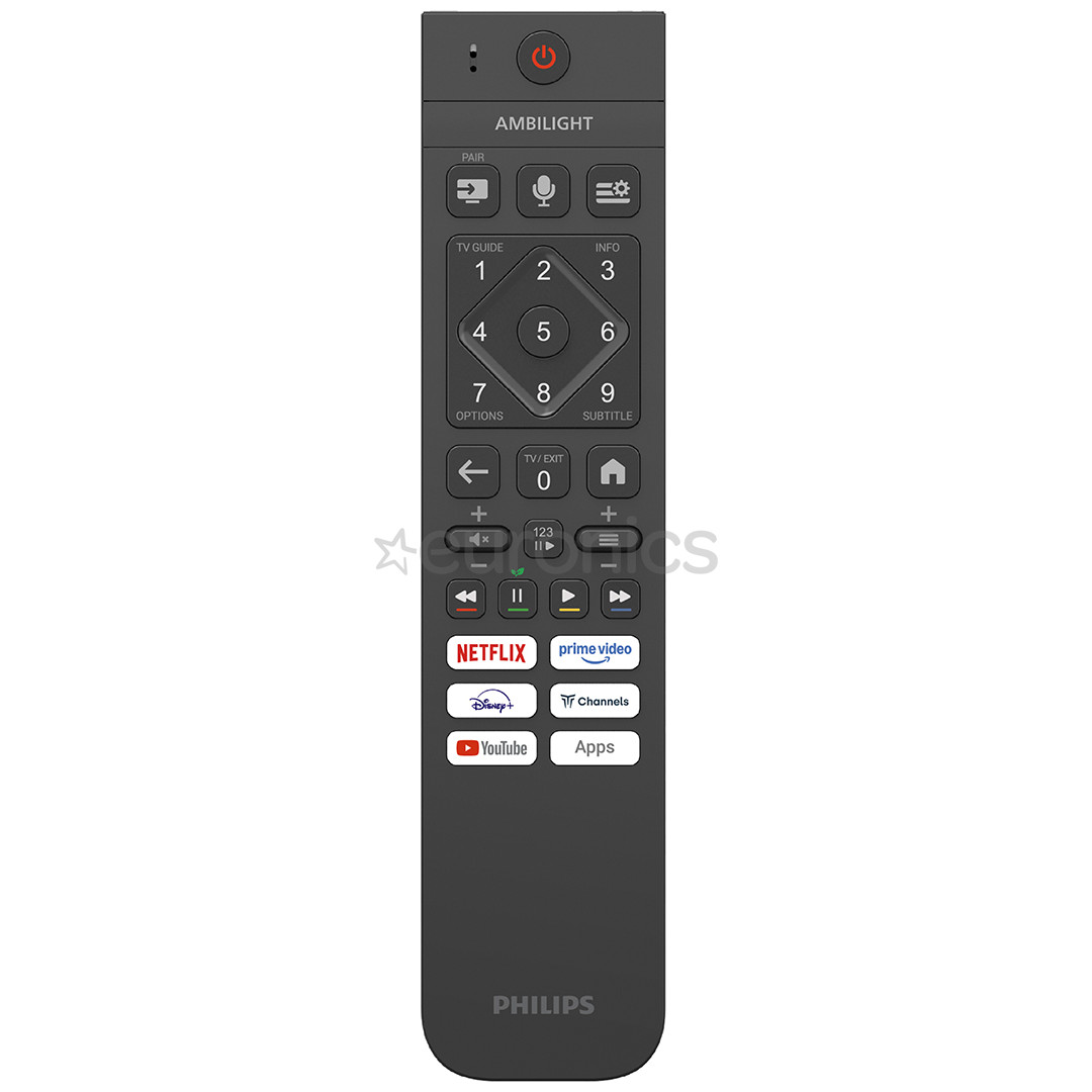 Philips The One PQS9011, 65'', 4K UHD, QLED, must - Teler