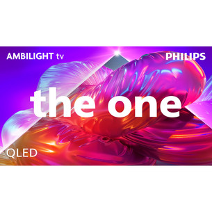 Philips The One PQS9011, 75'', 4K UHD, QLED, черный - Телевизор