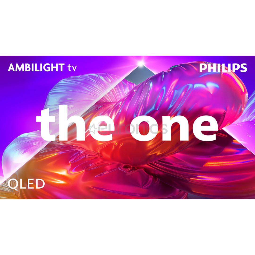 Philips The One PQS9011, 75'', 4K UHD, QLED, черный - Телевизор 75PQS9011/12