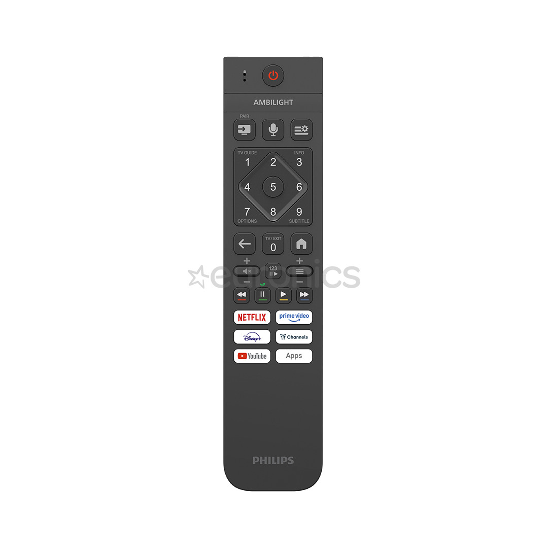 Philips The One PQS9011, 55'', 4K UHD, QLED, black - TV