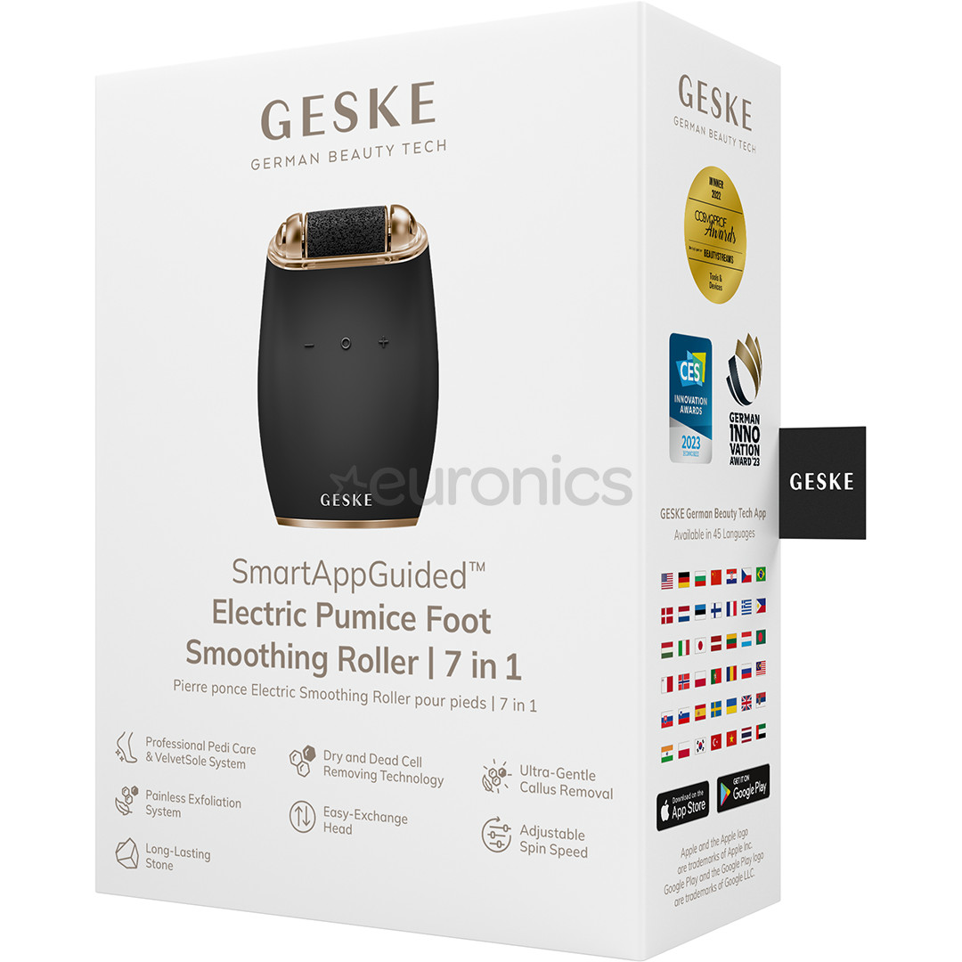 Geske SmartAppGuided, 7-ühes, hall - Elektriline pimsskiviga rullik