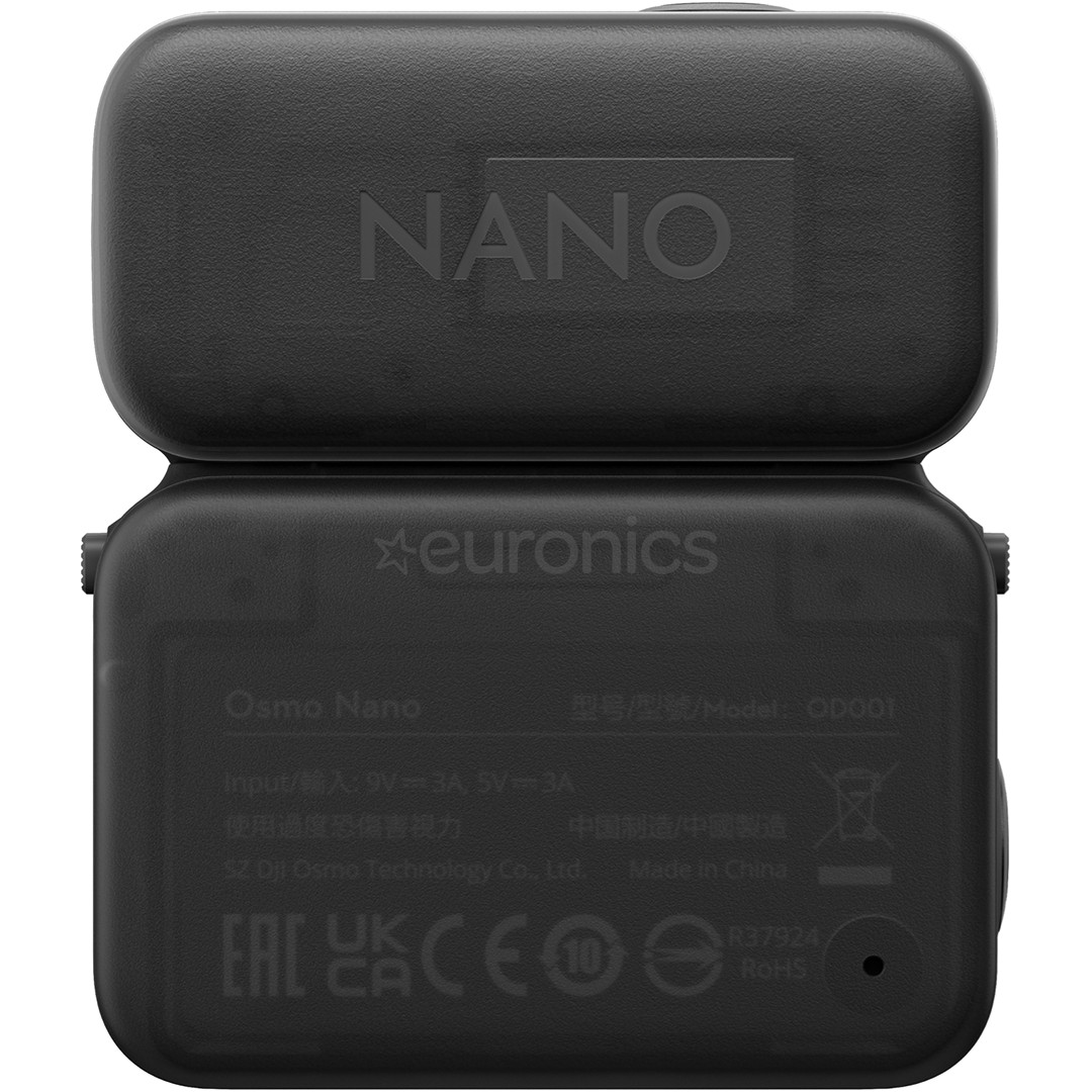 Dji Osmo Nano On-the-Go Combo, 128 GB, must - Seikluskaamera