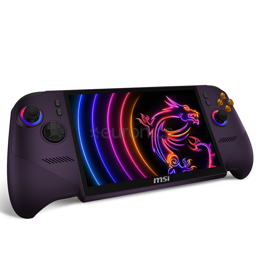 MSI Claw 8 EX AI+ Launch Pack, 8'', G3 Extreme, 32 GB, 1 TB, lilla - Pihuarvuti
