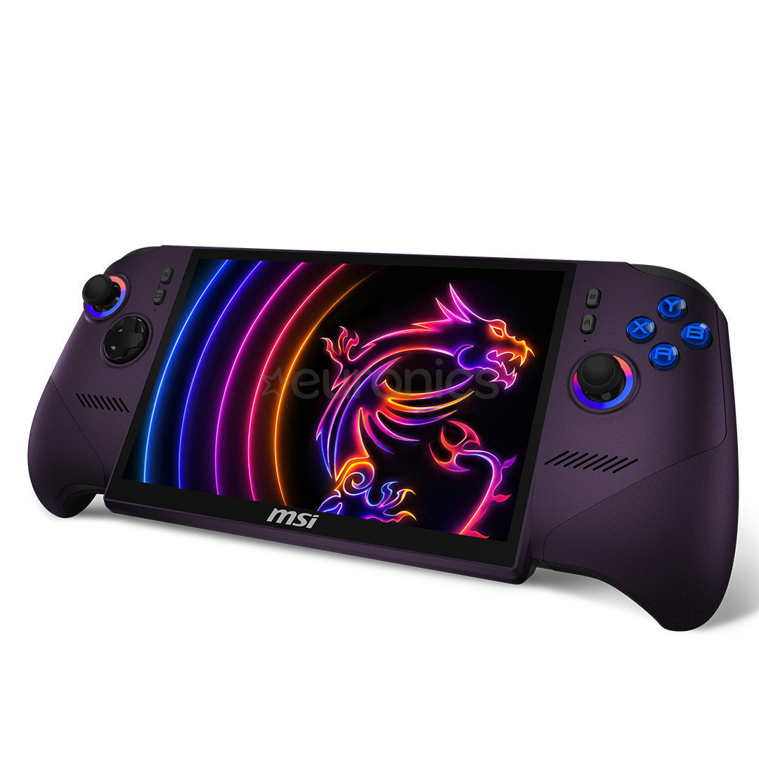 MSI Claw 8 EX AI+ Launch Pack, 8'', G3 Extreme, 32 GB, 1 TB, lilla - Pihuarvuti