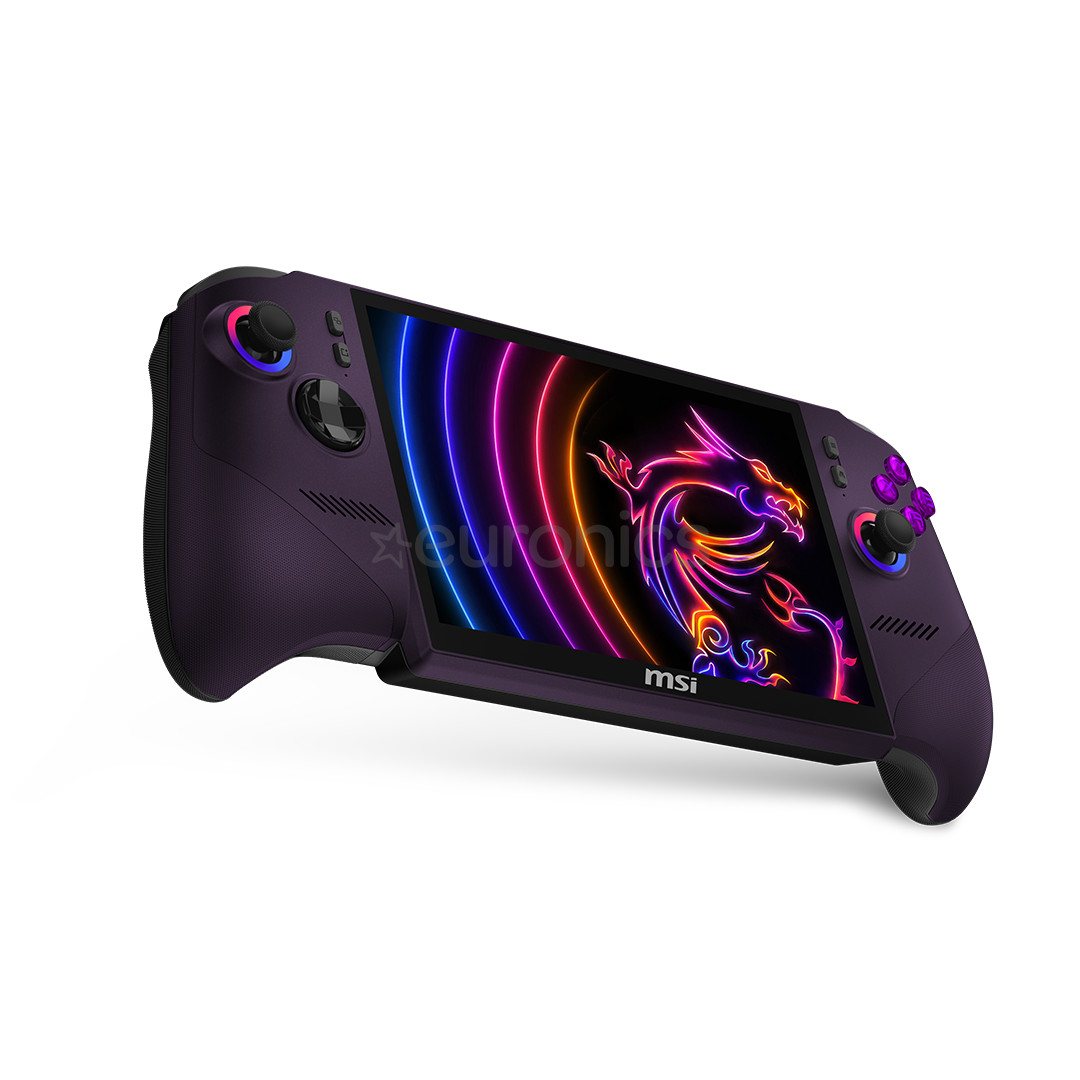 MSI Claw 8 EX AI+ Launch Pack, 8'', G3 Extreme, 32 GB, 1 TB, lilla - Pihuarvuti