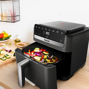 Tefal Easy Fry Mega Compact, 2020 W, 7.5 L, tumehall - Kuumaõhufritüür