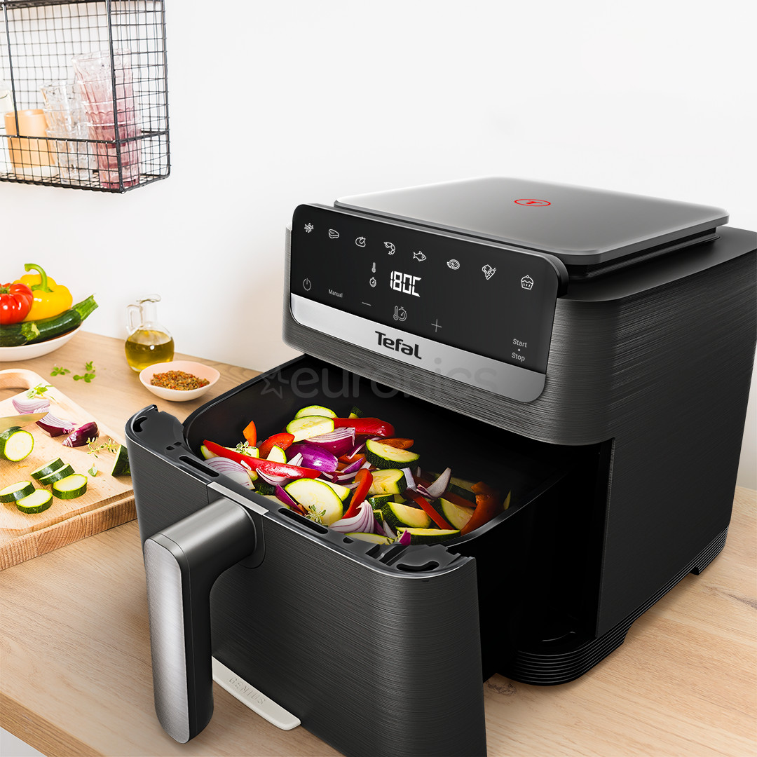 Tefal Easy Fry Mega Compact, 2020 W, 7.5 L, tumehall - Kuumaõhufritüür