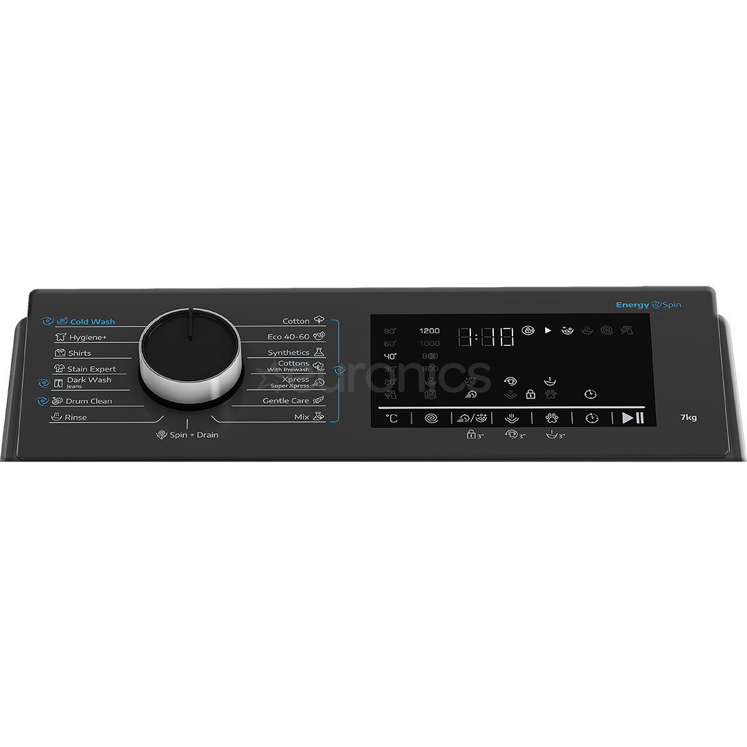 Beko, 7 kg, sügavus 60 cm, 1200 p/min - Pealtlaetav pesumasin