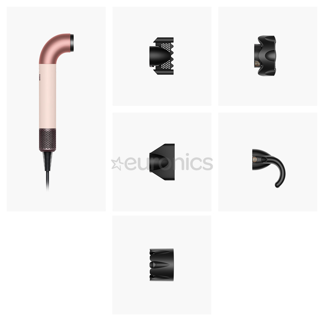 Dyson Supersonic r, Straight+Wavy, Ceramic pink/Rose gold - Hair dryer