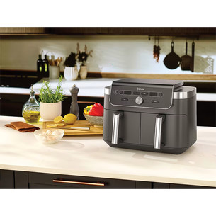 Ninja DualZone XL, 9.5 L, 2470 W, must - Kuumaõhufritüür