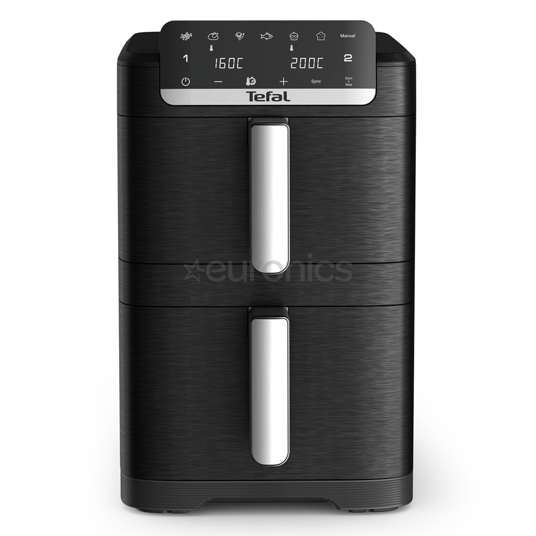 Tefal Easy Fry Crispy Stack, 10 L, 2700 W, must - Kuumaõhufritüür
