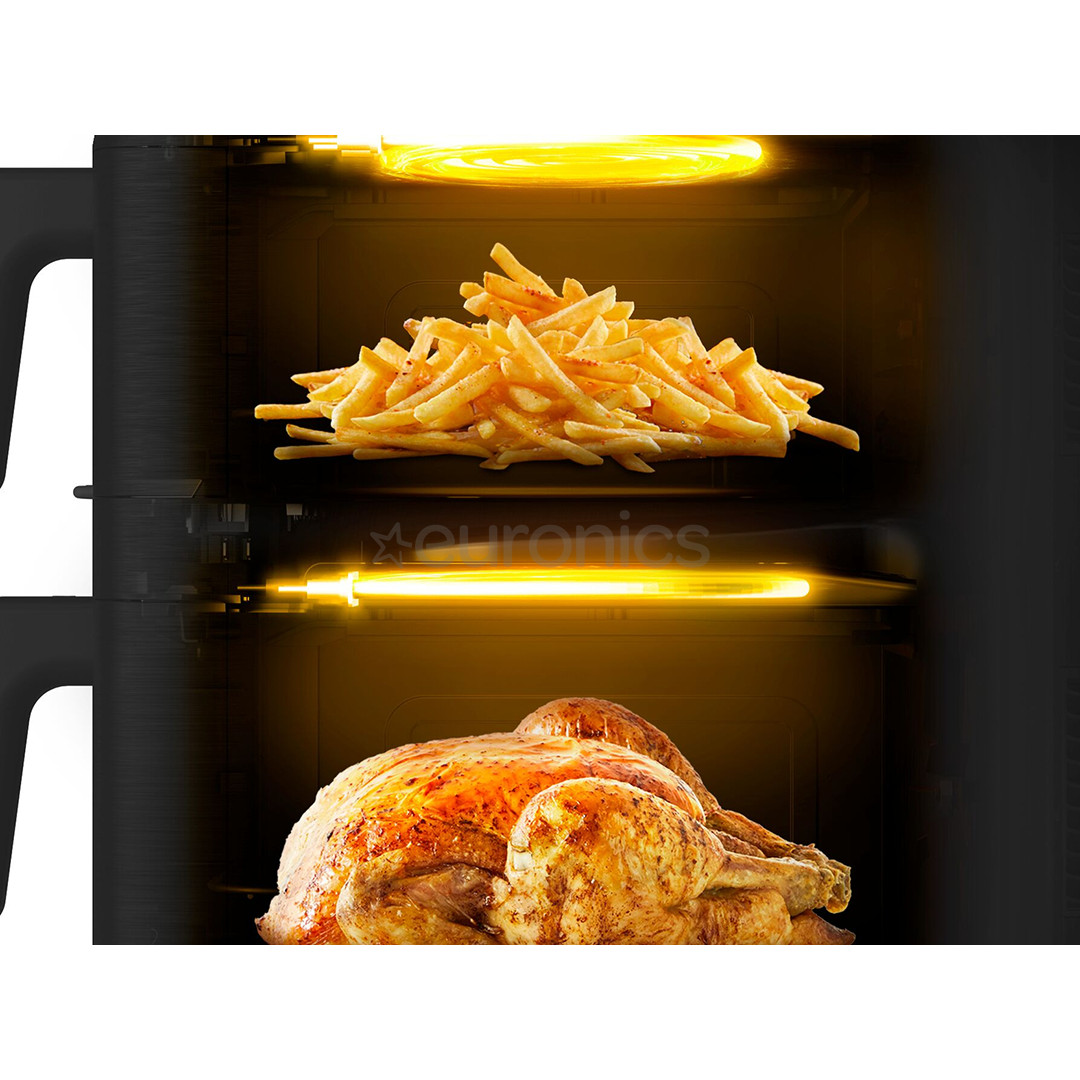 Tefal Easy Fry Crispy Stack, 10 L, 2700 W, must - Kuumaõhufritüür