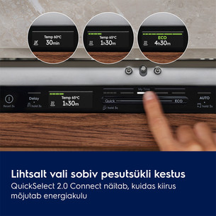 Electrolux 800 Seeria, CleaningPerformance, 14 nõudekomplekti - Integreeritav nõudepesumasin