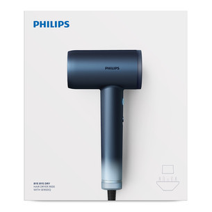 Philips Aqua Edition 9000, Aqua SenseIQ, 1400 W, tumesinine - Föön