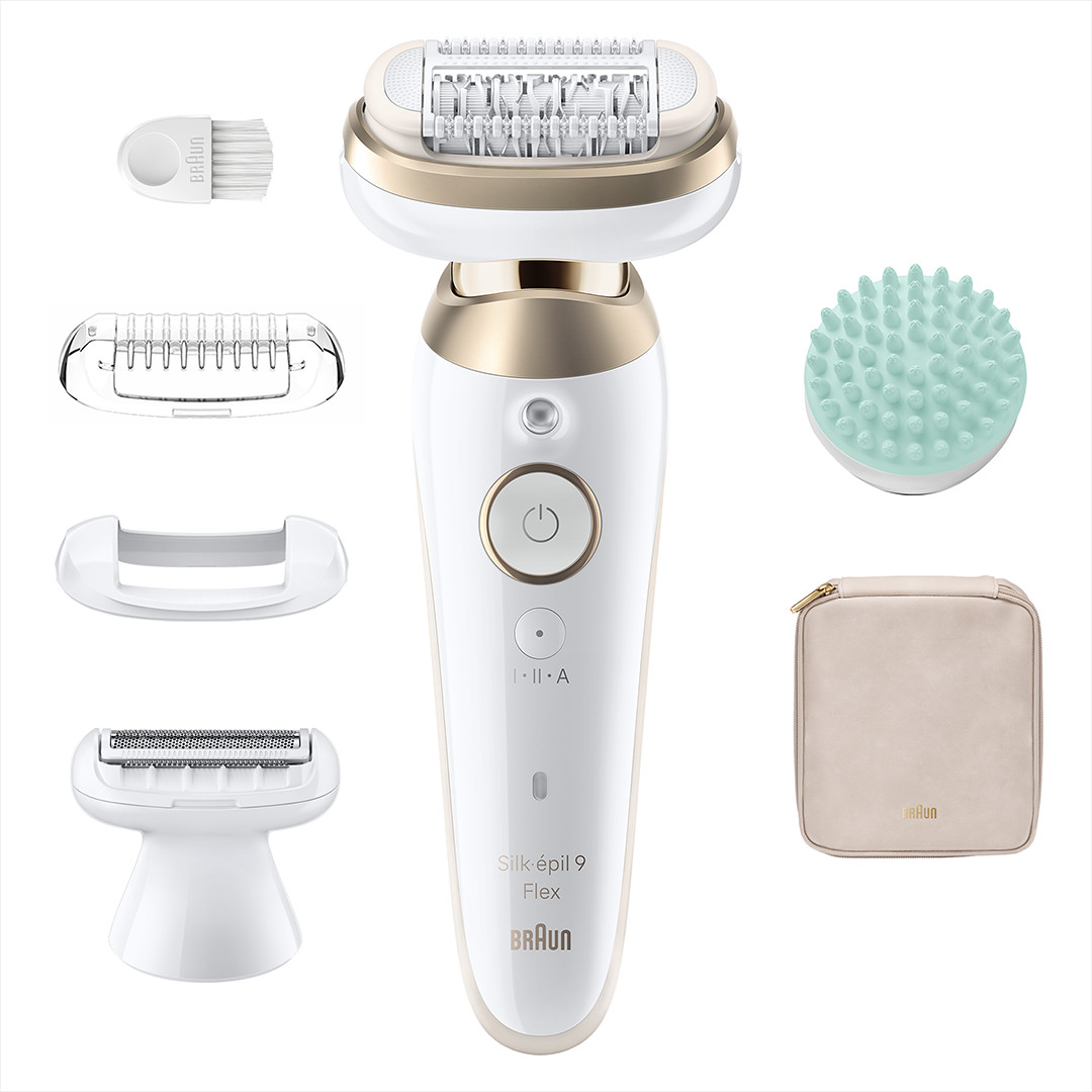 Braun Silk epil 9 Flex, white - Epilator