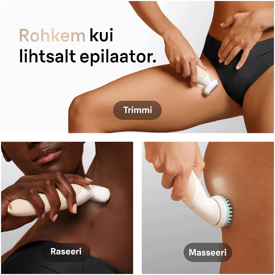 Braun Silk epil 9 Flex, white - Epilator