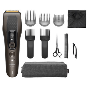 Philips, 0,5-28 мм, коричневый/серый - Машинка для стрижки волос HC9721/15