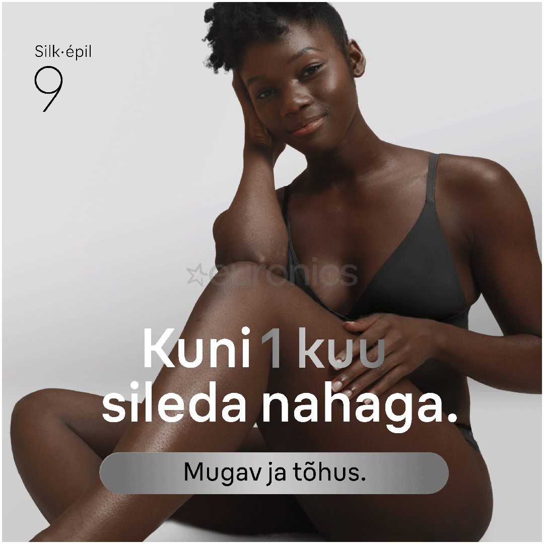 Braun Silk-epil 9, Wet & Dry, белый - Эпилятор